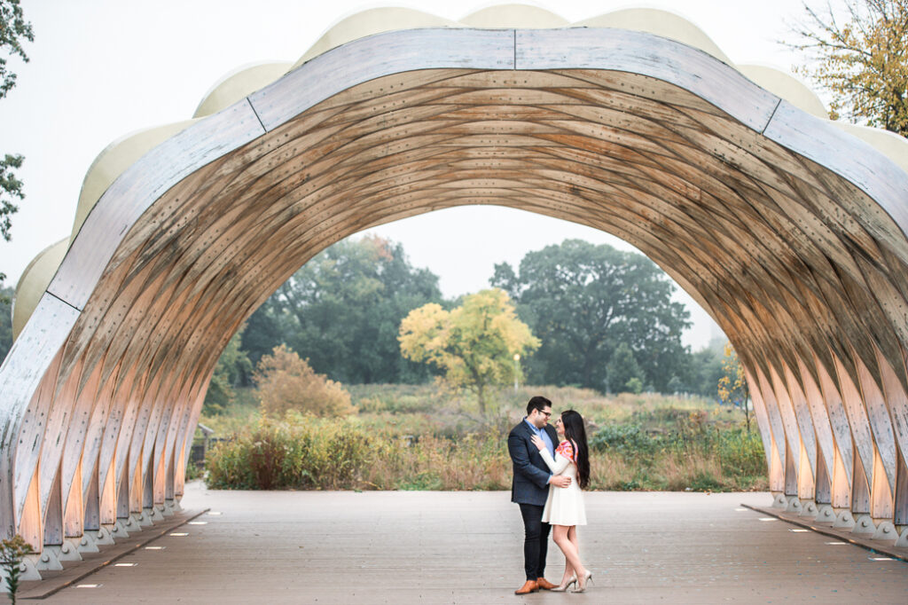 Lincoln Park Engagement Photoshoot